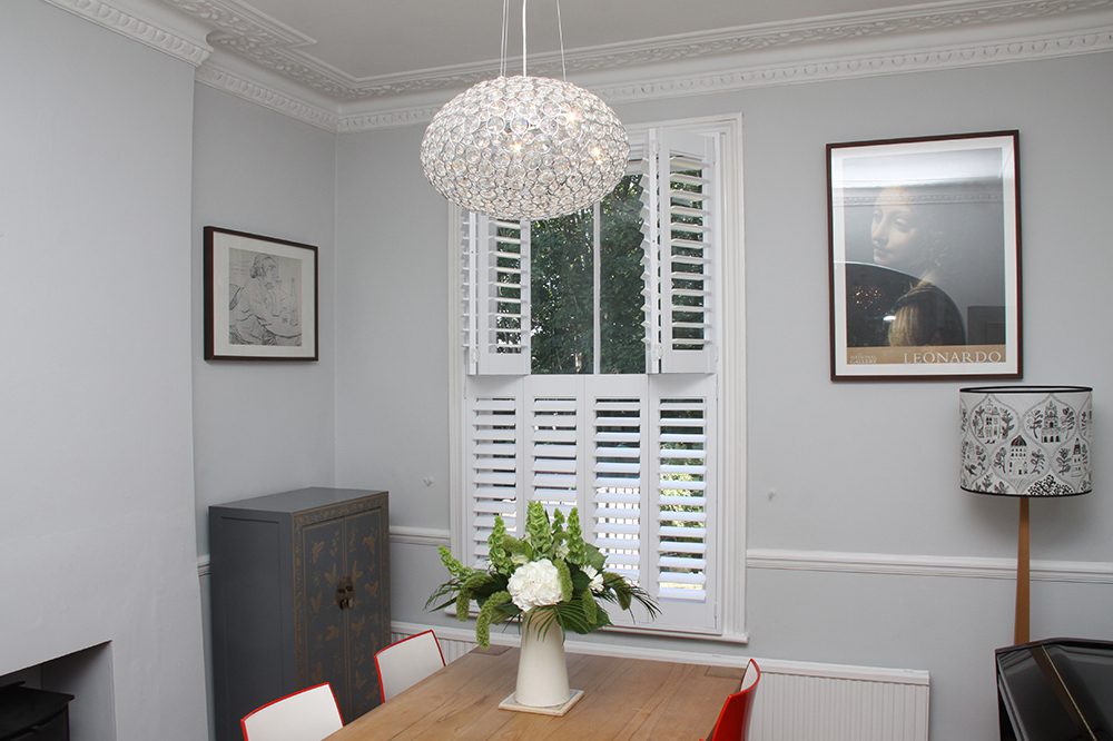 Tier On Tier White Shutters